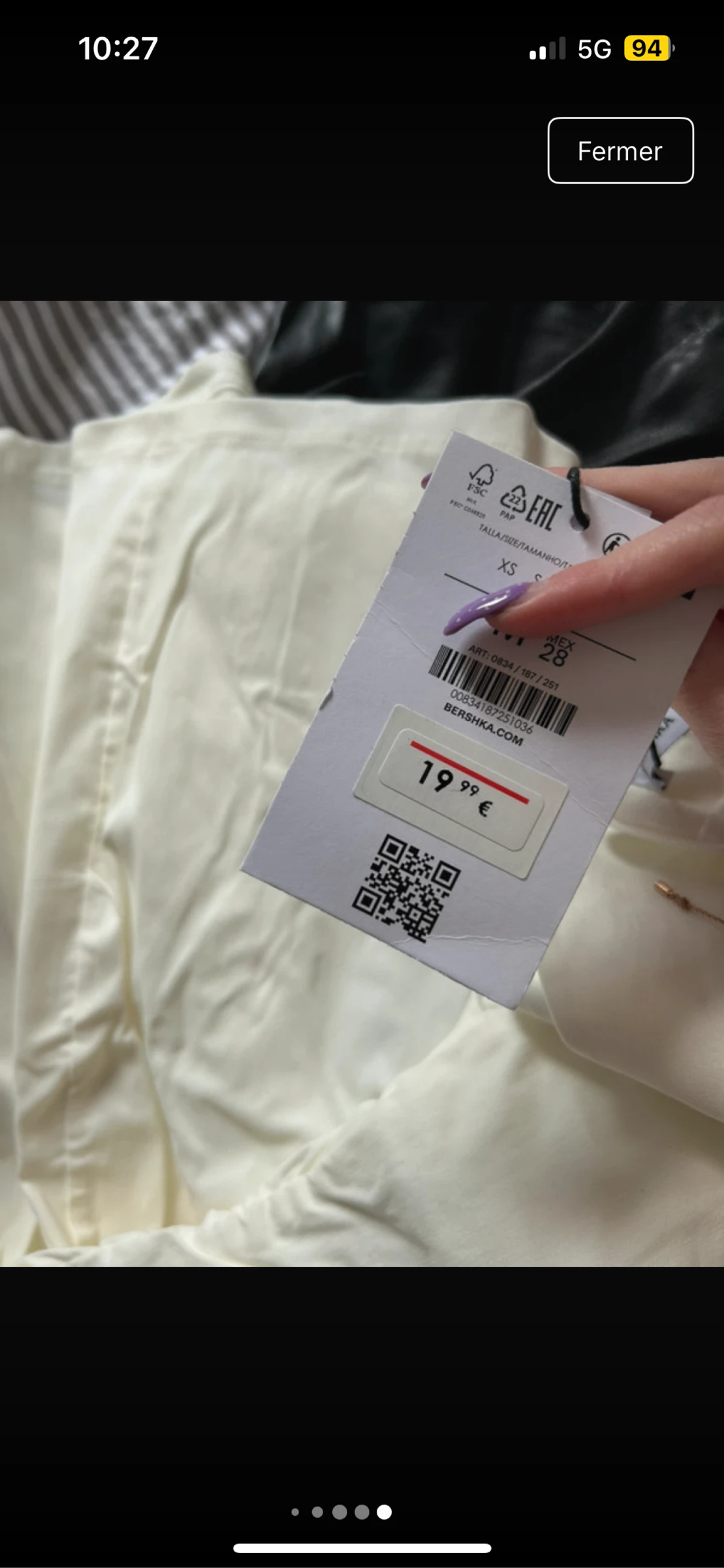 Robe classe stretch  – photo 4